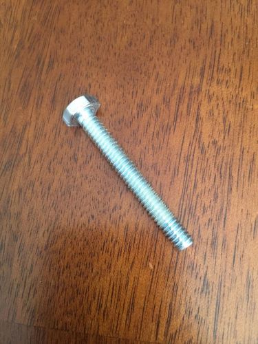 1/4-20 zinc-plated hex bolts. 2in. long.(60pcs.)