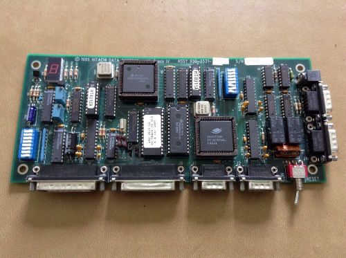 Vintage Hitachi Data Systems Hi-Track IV Monitoring System Board