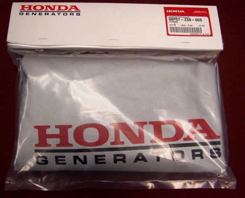 New Honda Generator Cover EU3000is Silver w/ Honda Generator Logo 08P57-ZS9-00S