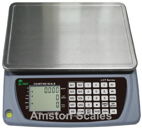 Amston scales 1 x 33 lb x 0.001 lb / 15 kg x 0.5 gram large (13 x 9 inch tray) for sale