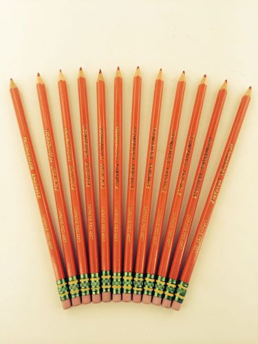 Dixon Ticonderoga Erasable Colored Pencils 3 Dozen, Carmine Red 425T Red