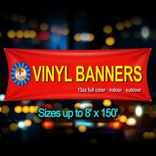 4&#039; x 4&#039; Custom Full Color Vinyl Banners Cheap Price Free Shipping