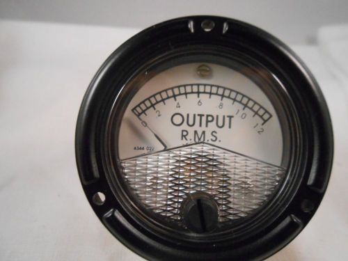 4344-022 OUTPUT  R.M.S.  0-1.2  NEW OLD STOCK 2 1/2&#034; ROUND