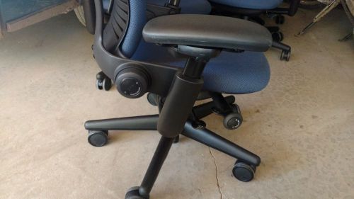 Steelcase Leap Office Chair Blue Cloth