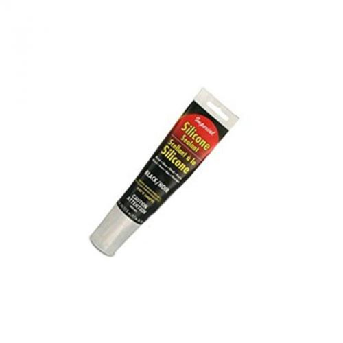Silicone Sealant, 2.7 Oz, Black Imperial Manufacturing Caulking and Adhesives