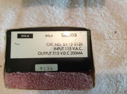 Sola Transformer 84-15-2120