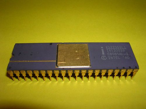 Intel C8085AH-2 (C8085, C8085A, C8085AH) - Purple Ceramic - Very Rare - Type 2