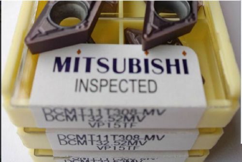 10PCS/box NEW IN BOX Mitsubishi DCMT11T308-MV VP15TF DCMT32.52MV Carbide Insert