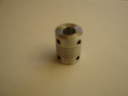 3 CNC Spiral Cupling Spiral Coupler Connector  Bore size 1/4&#034; &amp; 3/8&#034;
