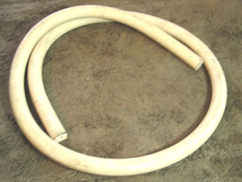 Buna Rubber Tubing White Approx: 1.125&#034; OD x 0.375&#034; ID x 0.375&#034; Wall 6.5&#039; Coil