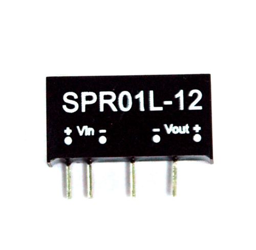 1pc SPR01L-12 DC to DC Converter Vin=5V Vout=12V Iout=84mA Po= 1W Mean Well MW