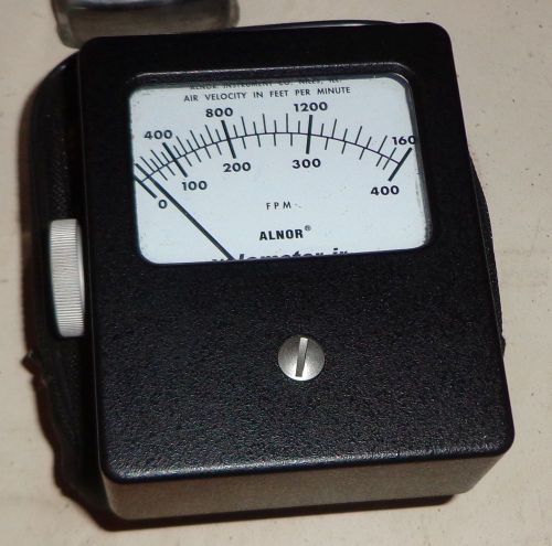 Alnor velometer jr velocity meter guage for sale