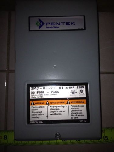 Pentek pentair water smc-iro721-01 3/4hp 230v submersible motor control for sale