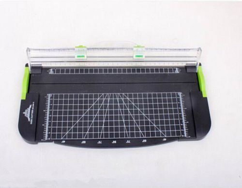 Jielisi 909-1 a4 guillotine ruler paper cutter trimmer scaleplate black-orange for sale