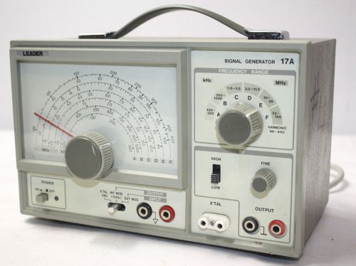 Leader 17a signal generator 100 khz-150 mhz rf for sale