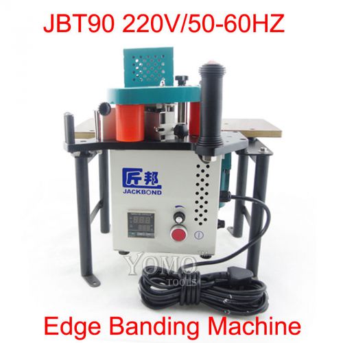 Jbt90 portable edge bander machine with speed control decorate woodworking tools for sale