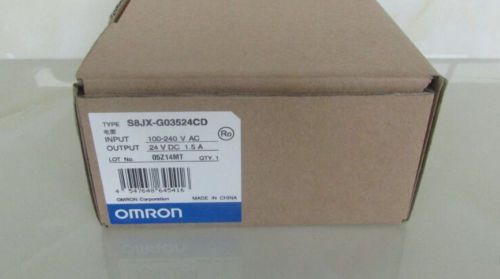 NEW IN BOX OMRON Power Supply S8JX-G01524CD