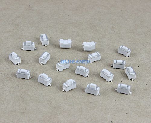200 Pieces 3 x 6 x 4.3mm 2 Pin SMD Tact Tactile Push Button Switch Momentary