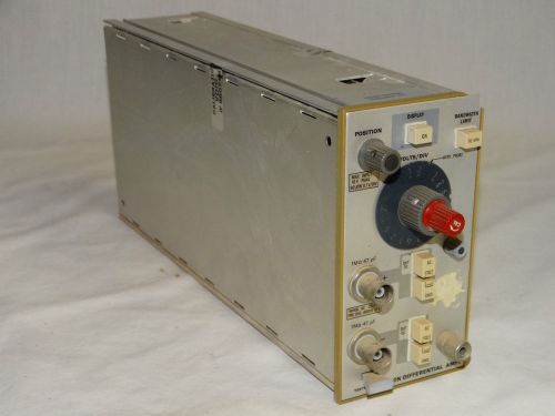 TEK TEKTRONIX 5000 Series 5A20N Differential Amplifier Plug-in, UNTESTED, AS-IS