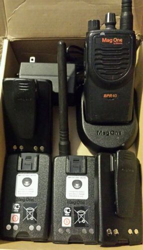 New demo motorola mag one bpr40 walkie talkie two way radio vhf 150-174 5w 8ch for sale