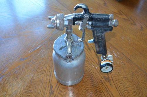 Binks model 7 spray gun with cup for sale