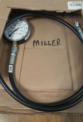 Miller C3292A Pressure Gauge with Transmission Transaxle and Diagnostics Adapter