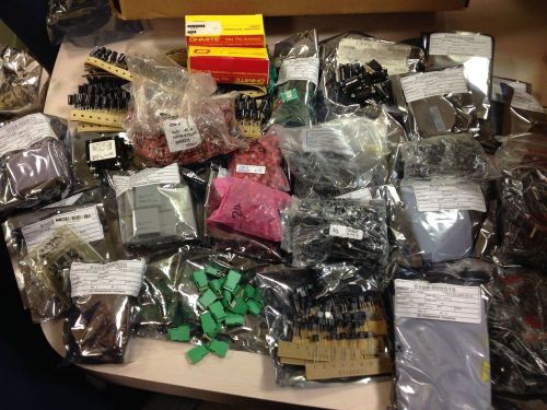 NEW Lot 27 Items (17lbs) Electronic Components see PN MFG QTY list kit 105SB012