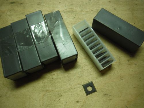 5 PACKS OF 10 CARBIDE INSERTS FOR WOOD PLANERS 14MM X 14MM X 2MM