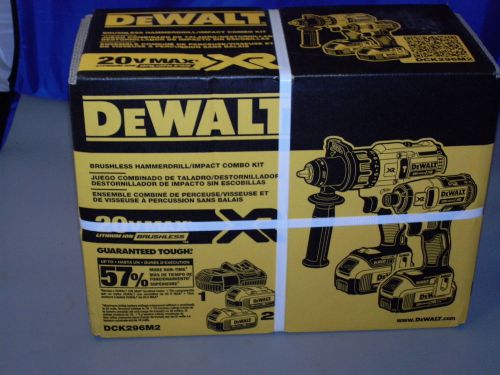 Dewalt dck296m2 20v hammerdrill / impact - combo kit - new - for sale
