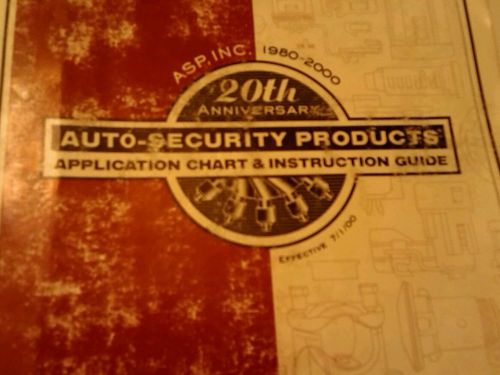 ASP Inc.Auto Security Products app chart instructions guid