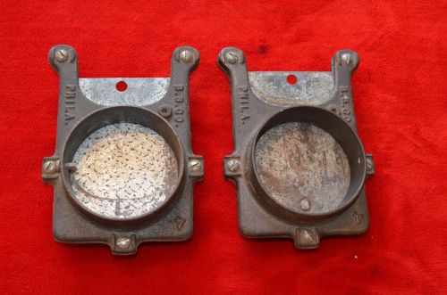 Pair of Vintage Berger Brothers 4&#034; Blast Gate Dust Collection