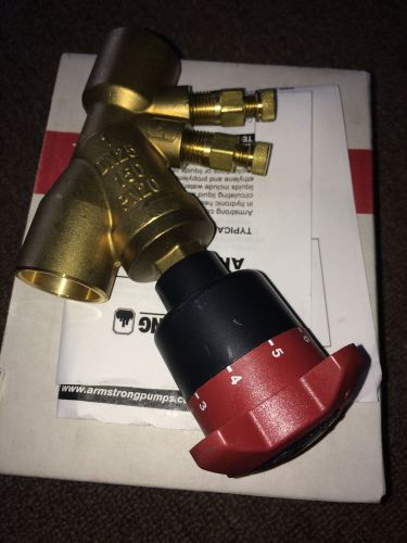 New armstrong 571109-352 victaulic cbv1000vs  circuit balancing valve 1&#034; swt for sale
