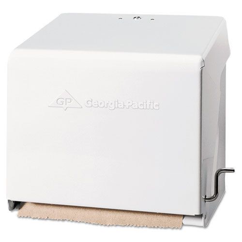 Mark ii crank roll towel dispenser, 10 3/4 x 8 1/2 x 10 3/5, white for sale