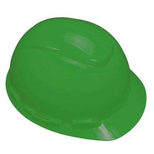 3M Hard Hat, Green 4-Point Pinlock Suspension H-704P (Pack of 1)