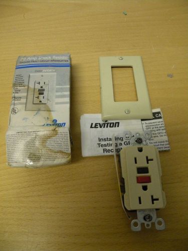 Leviton 631-6889-i shock resistor 20 amp outlet for sale