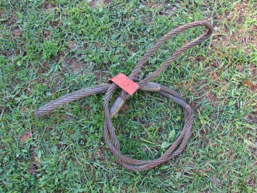 Wire Rope Sling CHOKER Rigging Cable 1/2&#034; x 6&#039;