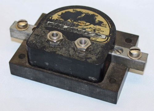 Antique Westinghouse 25 Amp Ammeter Shunt