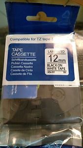 Qualified tape cassette for TZ tape and TZe tape (#1 to 28 available)