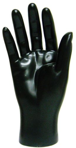 MN-HandsM BLACK RIGHT Male Mannequin Hand (BLACK ONLY)