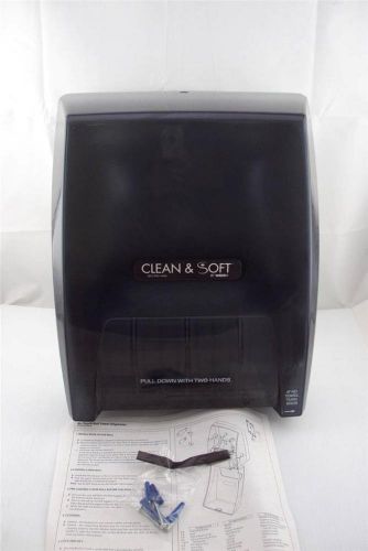 NEW! CLEAN AND SOFT NO TOUCH PAPER TOWEL DISPENSER 850557