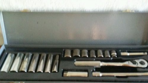 Allen industrial tools 18 piece 3/8&#034; drive socket set - model #11900 made usa for sale