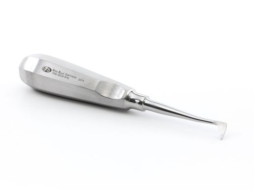 Dental surgical instrument root elevator #4l stainless steel 099-9004 left for sale