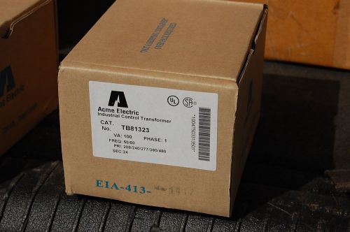 New acme electric tb81323 industrial control transformer 1 phase 2 available for sale