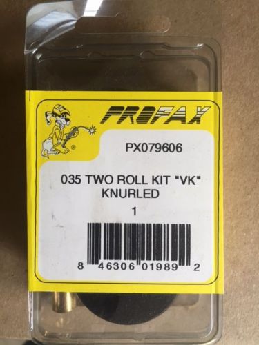 Profax drive roll kit for miller .035 v-knurled - 079606 for sale
