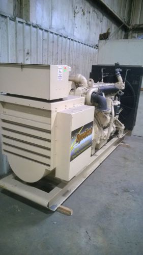 285kw caterpillar, d343, diesel, low hours generator - running takeout! for sale