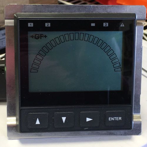 Georg fischer signet 3-9900-1p panel mount lcd indicating transmitter for sale