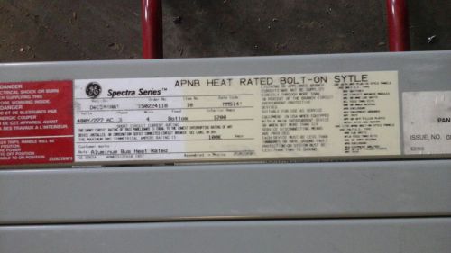 General electric 1200 amp panel with ge# skll3612l3xx 1200 amp main breaker for sale