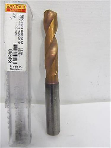 Sandvik coromant, coro drill delta-c, r842, 11mm, solid carbide drill bit for sale