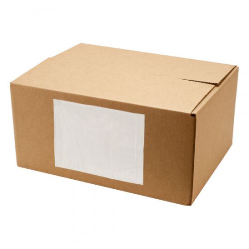 500 clear top loading adhesive packing sleeve list envelopes 10.75&#034; x 6.75&#034; inch for sale