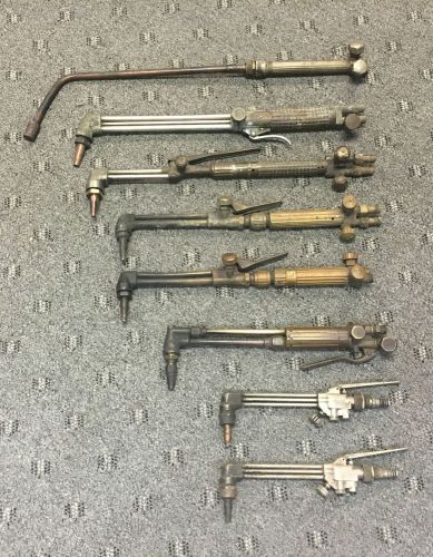 Large Lot of Cutting Torchs Oxy-Acetylene Smith, Doxson, Purox, Airco